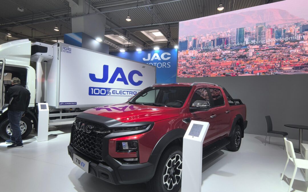 JAC Motors’ global bakkie export sales hit a new high.